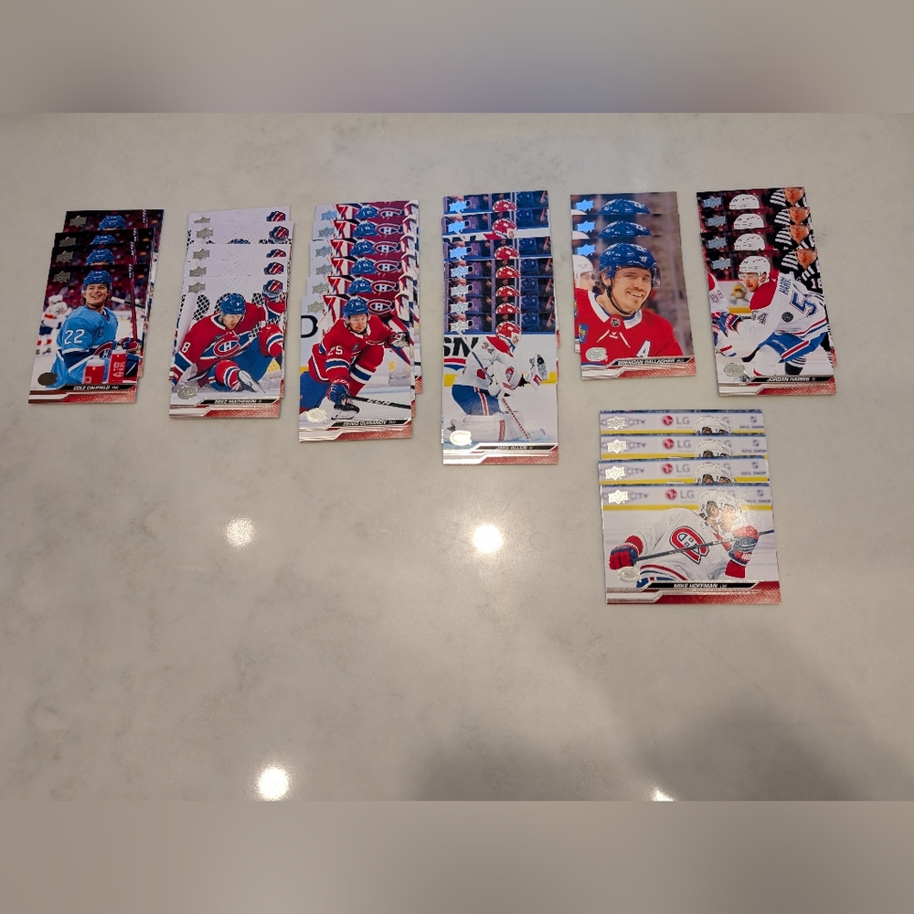 2023-24 Upper Deck Series 2 Hockey Cards Montreal Canadiens